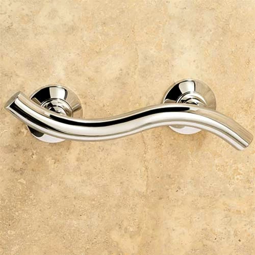 Impey Curved Grab Rail 480mm Wide Chrome 5 Impey Curved Grab Rail 480mm Wide Chrome - Image 3