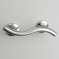 Impey Curved Grab Rail 620mm Wide Chrome 6 Impey Curved Grab Rail 620mm Wide Chrome -HEATANDPLUMB Sales impey care grab rail csgr355