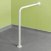 Impey Floor To Wall Hand Rail White 2 Impey Floor To Wall Hand Rail White -HEATANDPLUMB Sales impey care grab rail fwp