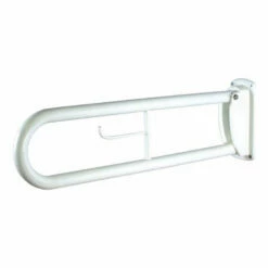 Impey Fold Down Rail 760mm With Toilet Roll Holder