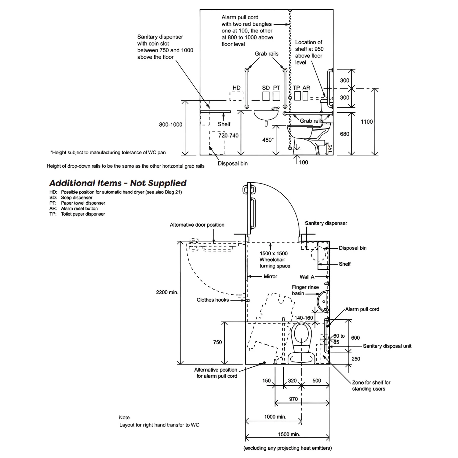 Inta Standard Doc M Pack With 6L Low Level Disabled Toilet & Mixing Valve - White 4 Inta Standard Doc M Pack With 6L Low Level Disabled Toilet & Mixing Valve - White - Image 2