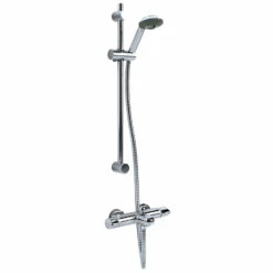 Inta Plus Thermostatic Bath-Shower Mixer With Flexible Slide Rail Kit