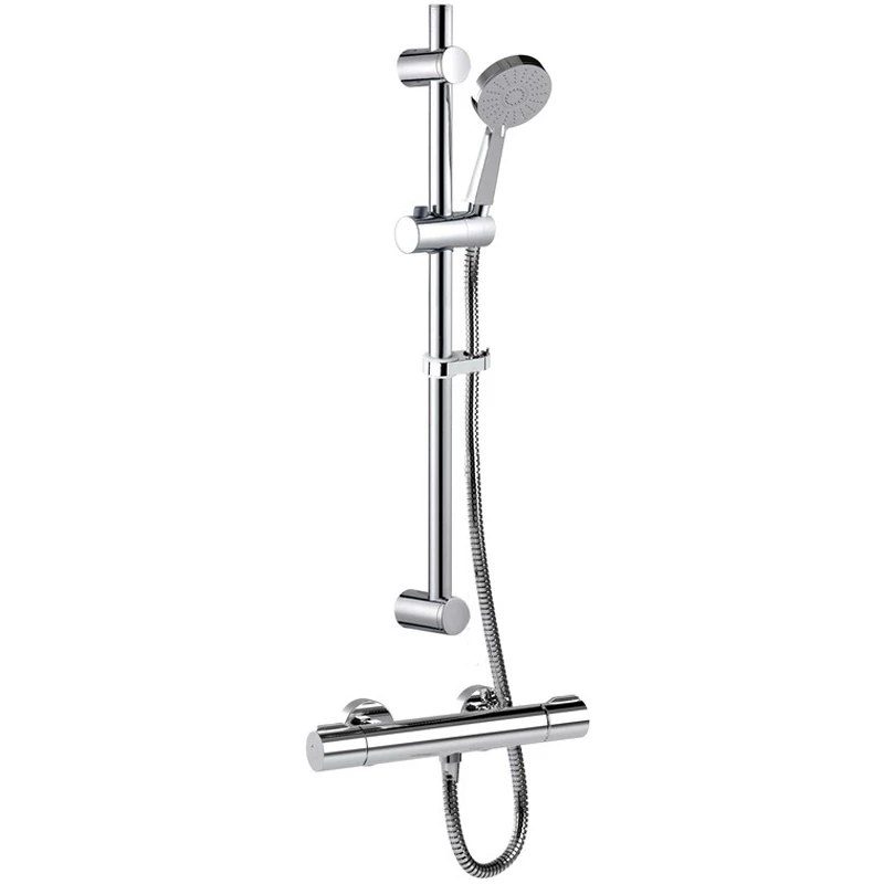 Inta Puro Thermostatic Bar Shower With Slide Rail Kit And Eco Air Handset Chrome 3 Inta Puro Thermostatic Bar Shower With Slide Rail Kit And Eco Air Handset Chrome