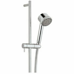 JTP Cool Thermostatic Shower Valve With Shower Rail Kit - Chrome -HEATANDPLUMB Sales just taps plus cool complete mixer shower techno3m 2081 4