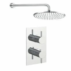 JTP Florence Dual Concealed Mixer Shower With Fixed Head -HEATANDPLUMB Sales just taps plus florence complete mixer shower 15651a 9901 co21005 1