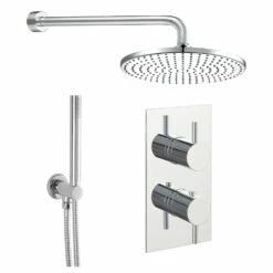JTP Florentine Dual Concealed Mixer Shower With Shower Handset + Fixed Head 13 JTP Florentine Dual Concealed Mixer Shower With Shower Handset + Fixed Head -HEATANDPLUMB Sales just taps plus florentine complete mixer shower jtpk10 2