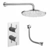 JTP Florentine Dual Concealed Mixer Shower With Fixed Head + Bath Filler 1 JTP Florentine Dual Concealed Mixer Shower With Fixed Head + Bath Filler -HEATANDPLUMB Sales just taps plus florentine complete mixer shower jtpk16