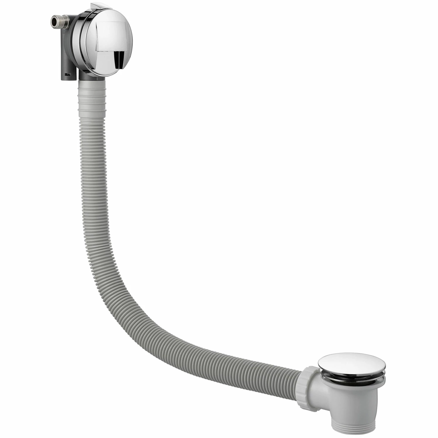 JTP Slimline Click Clack Exofil Bath Waste 600mm - Chrome 3 JTP Slimline Click Clack Exofil Bath Waste 600mm - Chrome