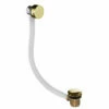JTP Vos Bath Filler With Click Clack Waste And Overflow - Brushed Brass 1 JTP Vos Bath Filler With Click Clack Waste And Overflow - Brushed Brass -HEATANDPLUMB Sales just taps plus vos waste 23809haccbbr