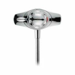 Mira Excel EV Exposed Thermostatic Shower Mixer With Riser Rail & Handset Kit - Chrome -HEATANDPLUMB Sales mira excel complete mixer shower 1 1518 300 5