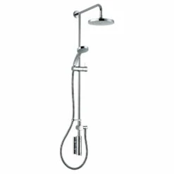 Mira Miniluxe Vertical Bar Mixer Shower With Shower Kit + Fixed Head -HEATANDPLUMB Sales mira miniluxe complete mixer shower 1 1660 015 8