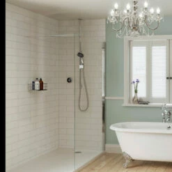 Mira Platinum Concealed Thermostatic Digital Shower Mixer Ceiling Fed High Pressure - Black/Chrome