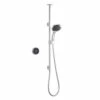 Mira Platinum Concealed Thermostatic Digital Shower Mixer With Ceiling Fed Pumped - Black/Chrome 1 Mira Platinum Concealed Thermostatic Digital Shower Mixer With Ceiling Fed Pumped - Black/Chrome -HEATANDPLUMB Sales mira platinum complete mixer shower 1 1666 002