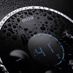 Mira Platinum Concealed Thermostatic Digital Shower Mixer With Rear Fed Pumped - Black/Chrome 15 Mira Platinum Concealed Thermostatic Digital Shower Mixer With Rear Fed Pumped - Black/Chrome -HEATANDPLUMB Sales mira platinum complete mixer shower 1 1666 201 1 2