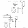 Mira Platinum Concealed Dual Thermostatic Digital Mixer Shower - High Pressure -HEATANDPLUMB Sales mira platinum complete mixer shower 1 1796 001