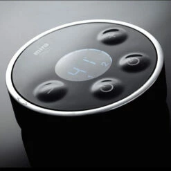 Mira Platinum HP Concealed Digital Shower With Fixed Head And Kit - Black/Chrome -HEATANDPLUMB Sales mira platinum complete mixer shower 1 1796 003 5