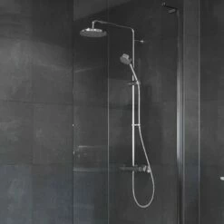 Mira Relate ERD Bar Mixer Shower With Shower Kit + Fixed Head - Chrome -HEATANDPLUMB Sales mira relate complete mixer shower 2 1878 002 2