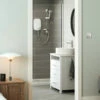 Mira Vigour Manual Power Shower - White/Chrome -HEATANDPLUMB Sales mira vigour electric shower 1 1532 354 2