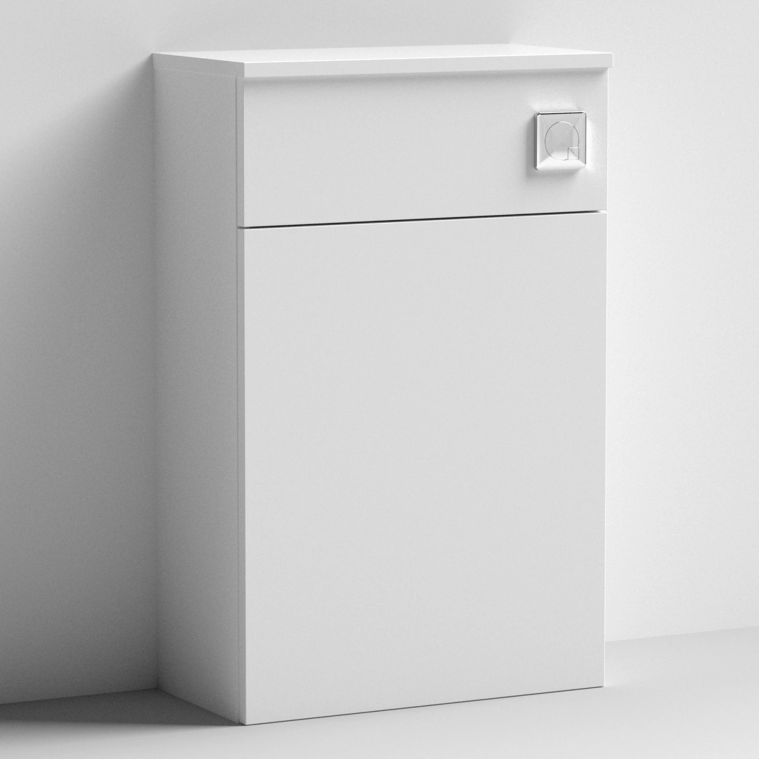 Nuie Arno Compact Back To Wall WC Unit 500mm W X 260mm D - Gloss White 4 Nuie Arno Compact Back To Wall WC Unit 500mm W X 260mm D - Gloss White - Image 2