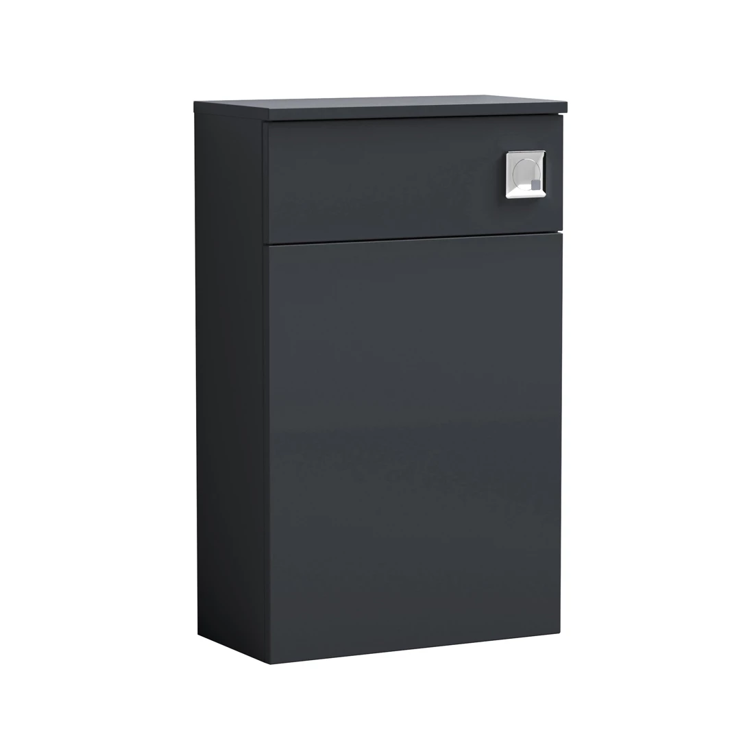 Nuie Arno Back To Wall WC Toilet Unit 500mm Wide - Satin Anthracite 4 Nuie Arno Back To Wall WC Toilet Unit 500mm Wide - Satin Anthracite - Image 2
