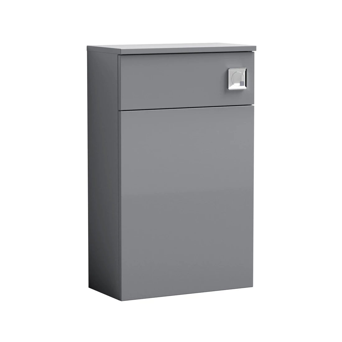 Nuie Arno Back To Wall WC Toilet Unit 500mm Wide - Satin Grey 4 Nuie Arno Back To Wall WC Toilet Unit 500mm Wide - Satin Grey - Image 2
