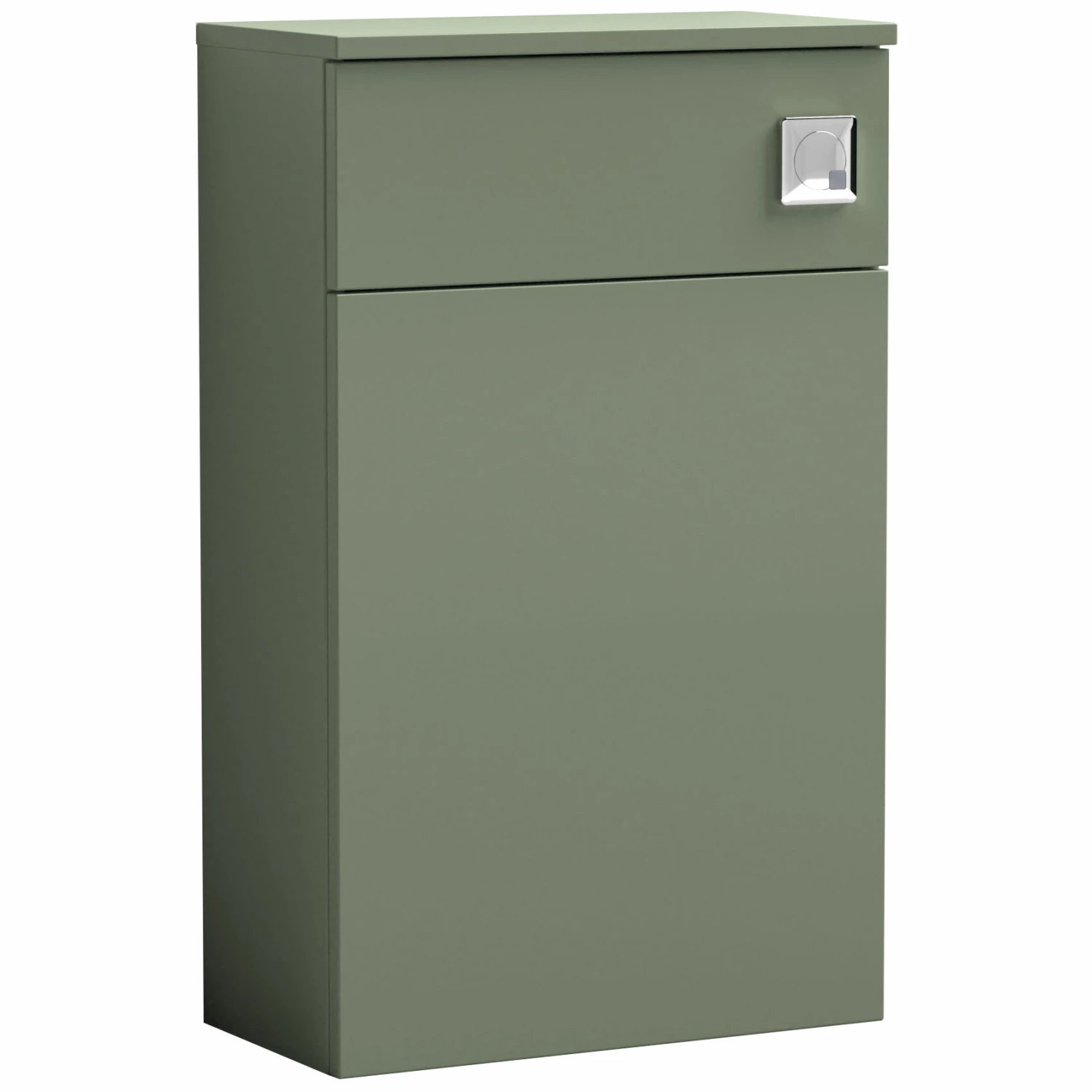 Nuie Arno Back To Wall WC Unit 500mm Wide - Satin Reed Green 3 Nuie Arno Back To Wall WC Unit 500mm Wide - Satin Reed Green
