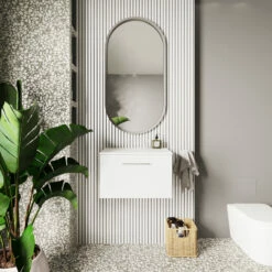 Nuie Arno Wall Hung 1-Drawer Vanity Unit With Worktop 600mm Wide - Gloss White 13 Nuie Arno Wall Hung 1-Drawer Vanity Unit With Worktop 600mm Wide - Gloss White -HEATANDPLUMB Sales nuie arno vanity unit arn122w 1