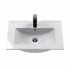 Nuie Athena Wall Hung 1-Drawer Vanity Unit With Basin-2 600mm Wide - Anthracite Woodgrain 13 Nuie Athena Wall Hung 1-Drawer Vanity Unit With Basin-2 600mm Wide - Anthracite Woodgrain -HEATANDPLUMB Sales nuie arno vanity unit arn1422b 1