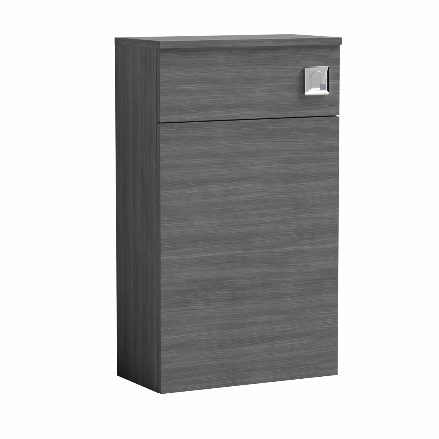 Nuie Athena Back To Wall WC Toilet Unit 500mm Wide - Anthracite Woodgrain 3 Nuie Athena Back To Wall WC Toilet Unit 500mm Wide - Anthracite Woodgrain