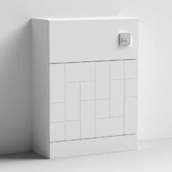 Nuie Blocks Back To Wall WC Unit 500mm Wide - Satin White 10 Nuie Blocks Back To Wall WC Unit 500mm Wide - Satin White -HEATANDPLUMB Sales nuie blocks bathroom furniture mof142a 2
