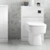 Nuie Blocks Back To Wall WC Unit 500mm Wide - Satin White 1 Nuie Blocks Back To Wall WC Unit 500mm Wide - Satin White -HEATANDPLUMB Sales nuie blocks bathroom furniture mof142a 3