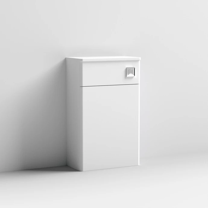 Nuie Classique Back To Wall WC Toilet Unit 500mm Wide - Satin White 3 Nuie Classique Back To Wall WC Toilet Unit 500mm Wide - Satin White