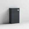 Nuie Classique Back To Wall WC Toilet Unit 500mm Wide - Satin Anthracite -HEATANDPLUMB Sales nuie classique bathroom furniture cla1441 1