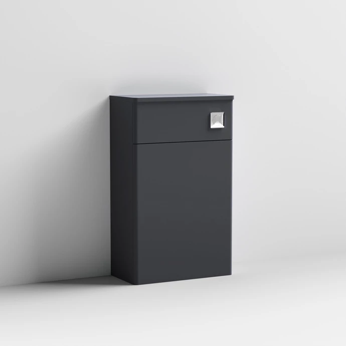 Nuie Classique Back To Wall WC Toilet Unit 500mm Wide - Satin Anthracite 3 Nuie Classique Back To Wall WC Toilet Unit 500mm Wide - Satin Anthracite