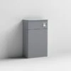 Nuie Classique Back To Wall WC Toilet Unit 500mm Wide - Satin Grey 2 Nuie Classique Back To Wall WC Toilet Unit 500mm Wide - Satin Grey -HEATANDPLUMB Sales nuie classique bathroom furniture cla241 1