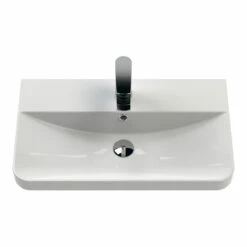 Nuie Core Wall Hung 2-Door Vanity Unit With Thin Edge Basin 600mm Wide - Gloss White 10 Nuie Core Wall Hung 2-Door Vanity Unit With Thin Edge Basin 600mm Wide - Gloss White -HEATANDPLUMB Sales nuie core vanity unit cor1405 1