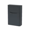 Nuie Lunar Back To Wall WC Toilet Unit 550mm Wide - Satin Anthracite 1 Nuie Lunar Back To Wall WC Toilet Unit 550mm Wide - Satin Anthracite -HEATANDPLUMB Sales nuie lunar bathroom furniture sml1441