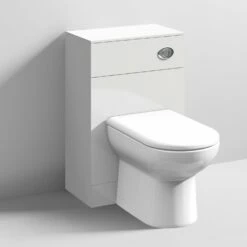 Nuie Mayford Back To Wall WC Toilet Unit 500mm Wide X 300mm Deep - Gloss White 9 Nuie Mayford Back To Wall WC Toilet Unit 500mm Wide X 300mm Deep - Gloss White -HEATANDPLUMB Sales nuie mayford bathroom furniture prc141 1