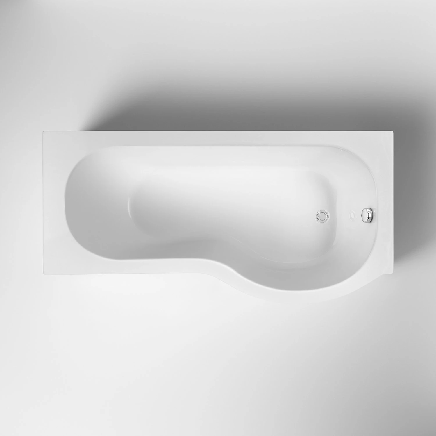 Nuie P-Shaped Shower Bath 1600mm X 700mm/850mm - Right Handed 6 Nuie P-Shaped Shower Bath 1600mm X 700mm/850mm - Right Handed - Image 4