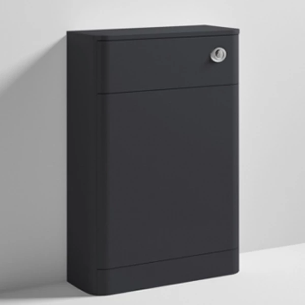 Nuie Parade Back To Wall WC Toilet Unit 550mm Wide - Satin Anthracite 3 Nuie Parade Back To Wall WC Toilet Unit 550mm Wide - Satin Anthracite