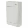 Nuie Parade Back To Wall WC Unit 550mm Wide - Gloss Grey Mist -HEATANDPLUMB Sales nuie parade bathroom furniture pmp441 2