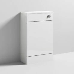 Nuie Mayford WC Unit With Concealed Cistern 500mm Wide - Gloss White -HEATANDPLUMB Sales nuie saturn bathroom furniture nvs142