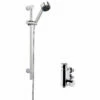 Nuie Vertical Thermostatic Bar Shower Valve With Multi Function Slider Rail Kit - Chrome -HEATANDPLUMB Sales nuie vertical complete mixer shower sbr78bv1