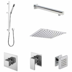 Nuie Windon Thermostatic Concealed Mixer Shower With Shower Kit + Fixed Head Stop Tap And Body Jet 8 Nuie Windon Thermostatic Concealed Mixer Shower With Shower Kit + Fixed Head Stop Tap And Body Jet -HEATANDPLUMB Sales nuie windon complete mixer shower sbs135st3 3