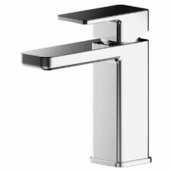 Signature Curva Classic Wall Hung Vanity Unit With Chrome Handles - 600mm Wide - Dark Grey -HEATANDPLUMB Sales nuie windon tap win305 4