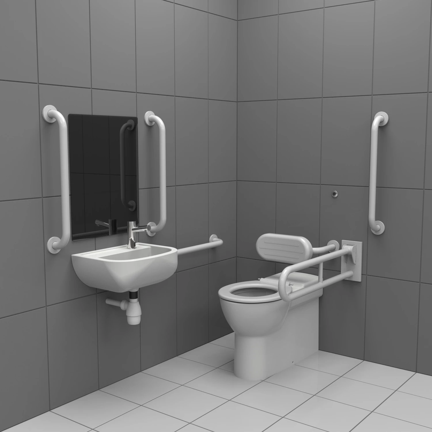 Nymas Infrared Premium Rimless Back To Wall Doc M Pack Right Handed - White 4 Nymas Infrared Premium Rimless Back To Wall Doc M Pack Right Handed - White - Image 2