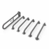 Nymas NymaCARE Concealed Fixings Grab Rails For Doc M Toilet Pack - Grey -HEATANDPLUMB Sales nymas nymacare grab rail 230003 gy 1