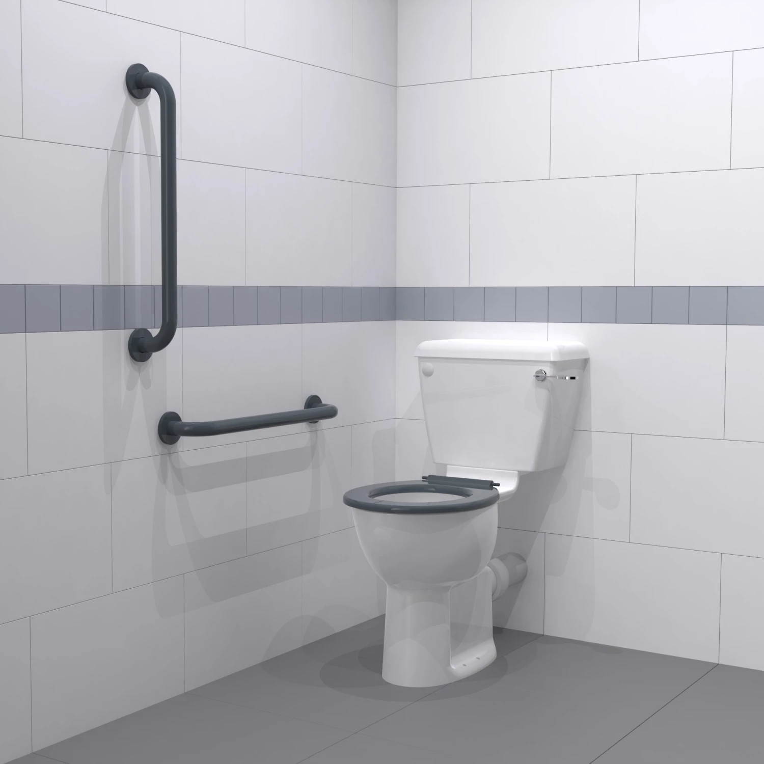 Nymas NymaPRO Close Coupled Ambulant Doc M Toilet Pack With Concealed Fixings - Dark Grey Grab Rails 3 Nymas NymaPRO Close Coupled Ambulant Doc M Toilet Pack With Concealed Fixings - Dark Grey Grab Rails