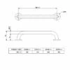 Nymas NymaPRO Stainless Steel Grab Rail 35mm Diameter 900mm Length - Dark Blue 2 Nymas NymaPRO Stainless Steel Grab Rail 35mm Diameter 900mm Length - Dark Blue -HEATANDPLUMB Sales nymas nymapro grab rail 210130 db 1 7