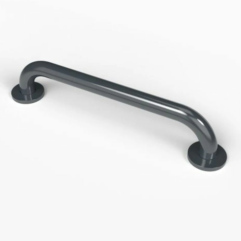 Nymas NymaPRO Stainless Steel Grab Rail 35mm Diameter 450mm Length - Dark Grey 4 Nymas NymaPRO Stainless Steel Grab Rail 35mm Diameter 450mm Length - Dark Grey - Image 2
